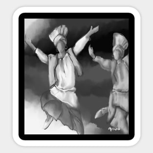 Bhangra Fever Sticker